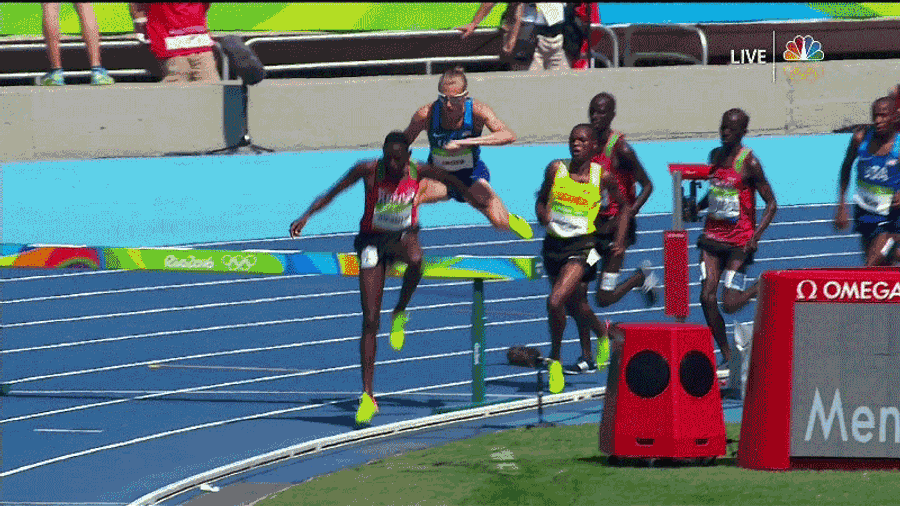 Is Steeplechase Dangerous? Ask This Dude's Face.