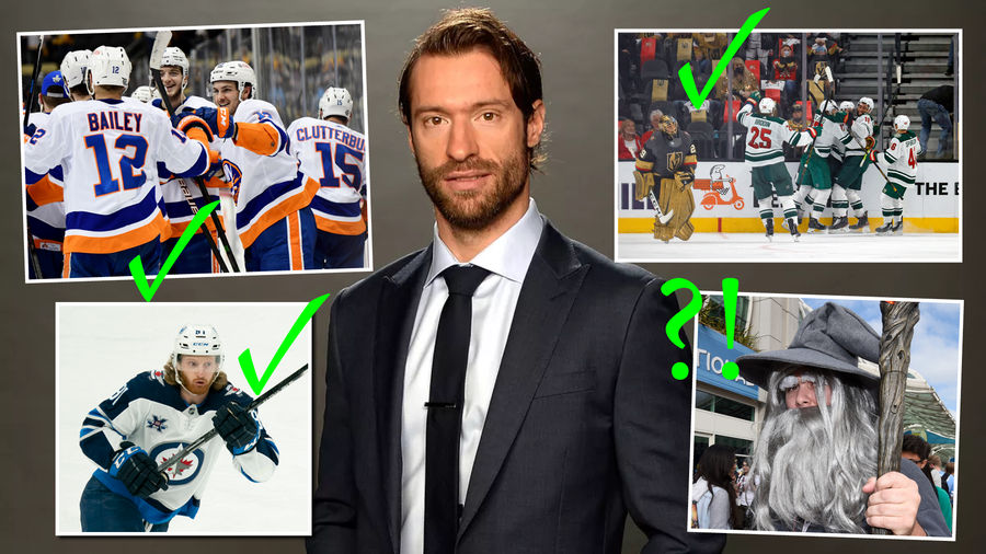 I’m pretty sure NHL Network’s Dominic Moore is Merlin reincarnated