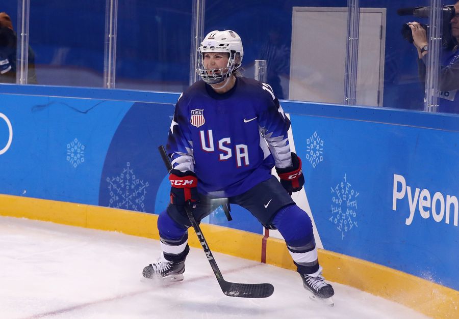 Jocelyne Lamoureux Scores Two Goals In Six Seconds For Team USA<em></em>