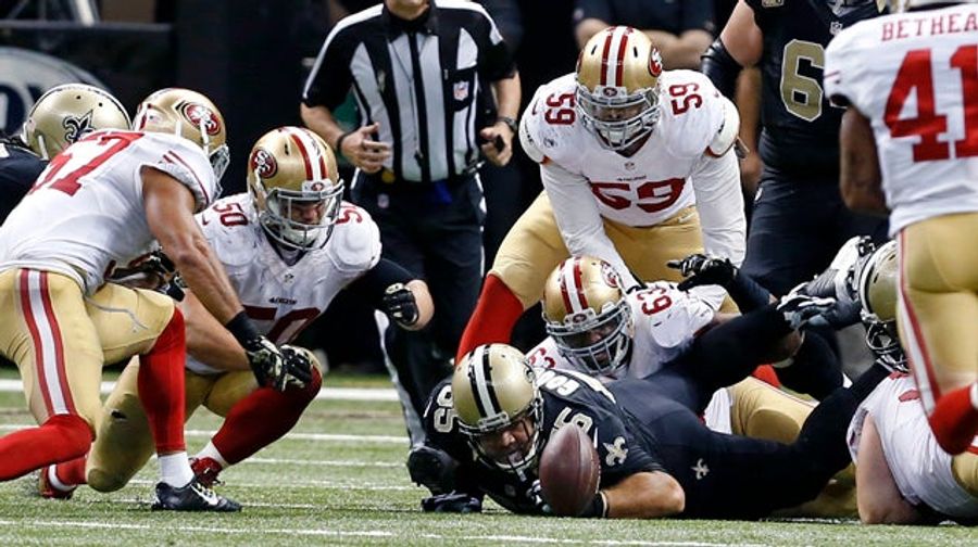 Drew Brees's Fumble Was The Most Disastrous Play Of Week 10