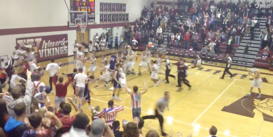 Wild End-Game Sequence Features Two Buzzer-Beaters That Don't Count, And One That Does