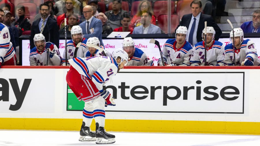 Rangers lose game, winger loses tooth