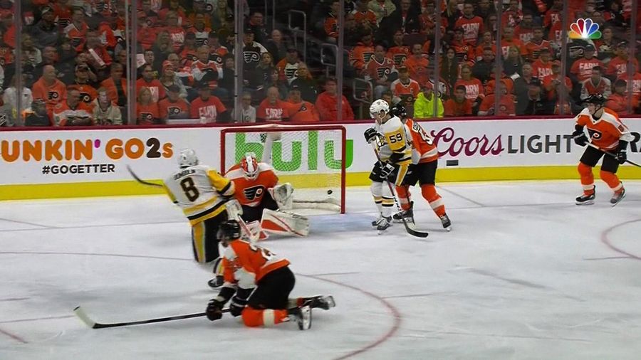 Penguins Score Twice In 5 Seconds
