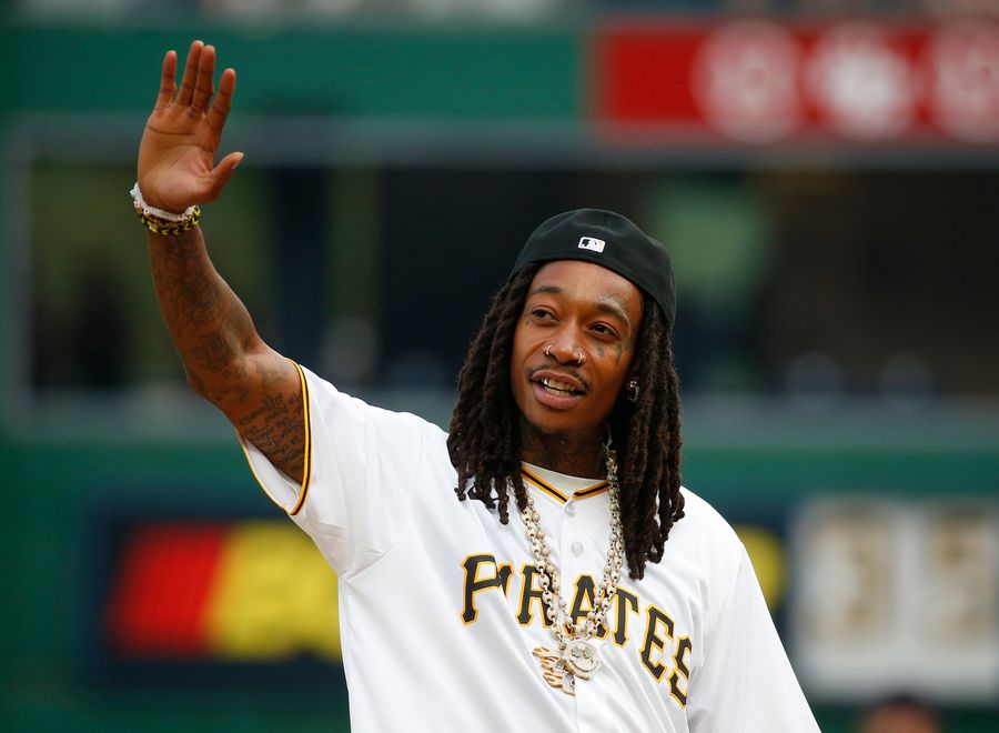 Wiz Khalifa continues Pirates tradition of pitching while totally zooted