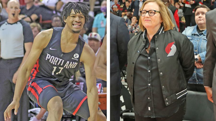 Shaedon Sharpe’s six minutes are the cherry on top of the Trail Blazers’ calamitous day
