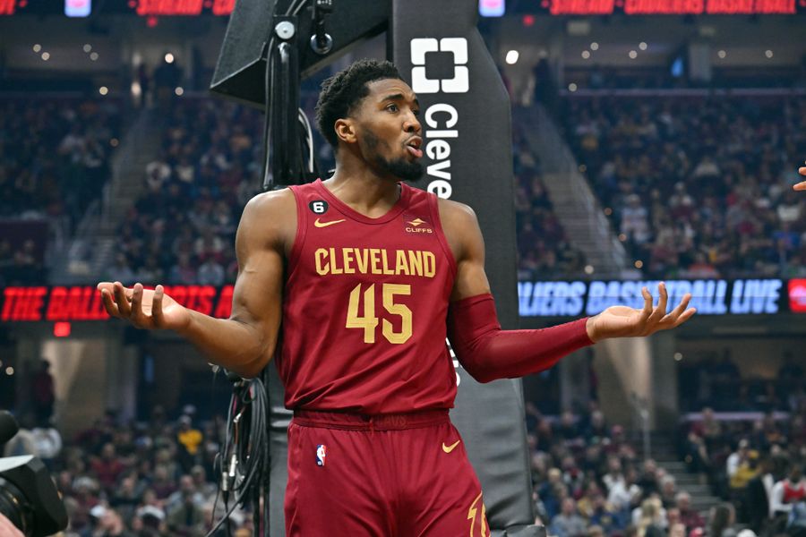 LeBron James just got a feed full of Cleveland pheromones thanks to Donovan Mitchell