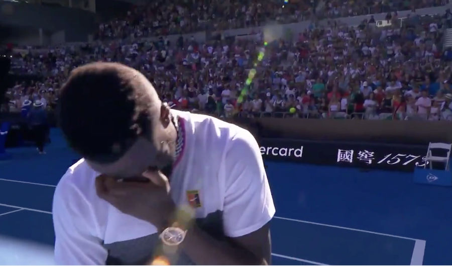 Frances Tiafoe Breaks Down In Tears After Advancing To Australian Open Quarterfinals On His 21st Birthday<em></em>