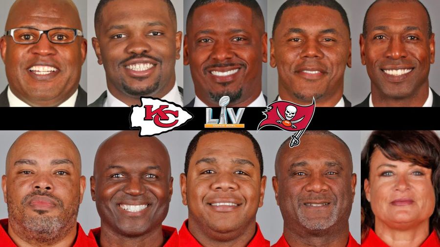 Women and Black assistant coaches will be on display in the Super (Minority) Bowl in Tampa