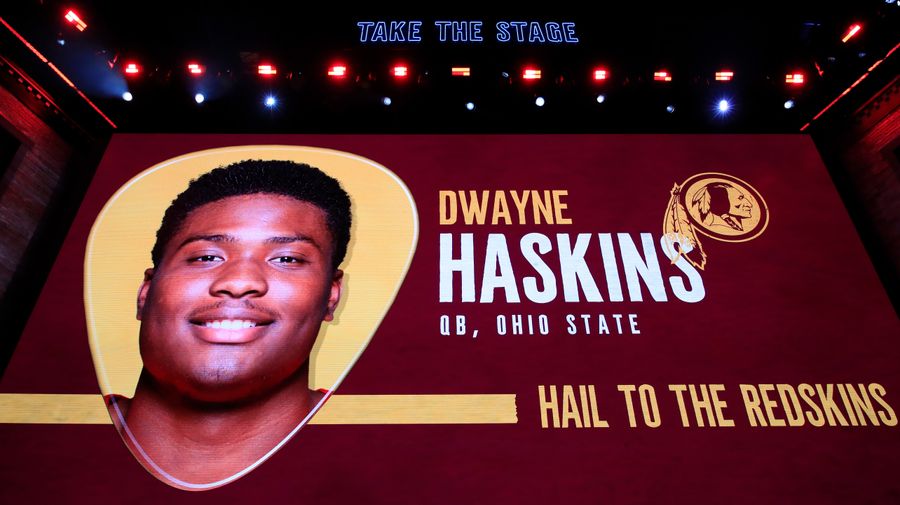 Sports Radio Caller Is Absolutely Furious That Dwayne Haskins Is Tarnishing Joe Theismann's Number