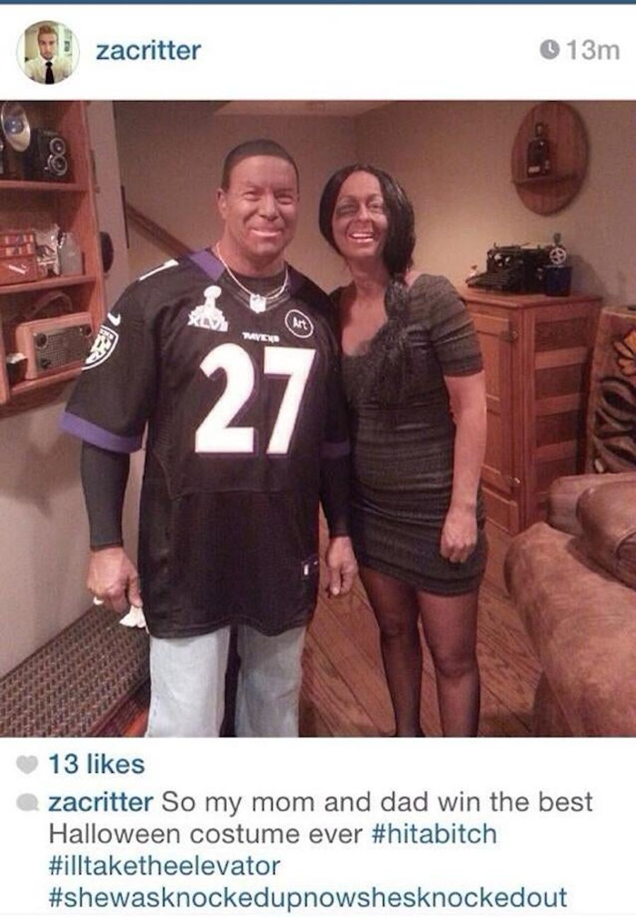 Ray Rice Blackface Halloween Costumes Are The Worst Idea
