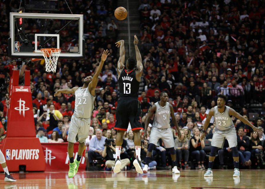 One Of These James Harden Step-Backs Is Unlike The Others