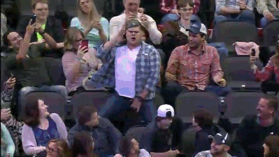 Travis Kelce Loses Rodeo Dance Contest To Fan Nicknamed &quot;Skim Milk&quot;