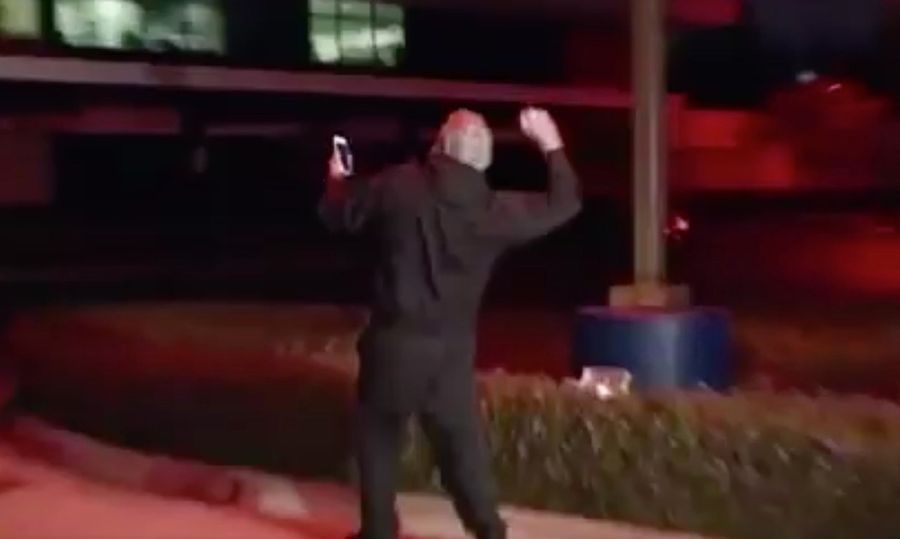 Angry Fan Throws Eggs At Chargers' Headquarters