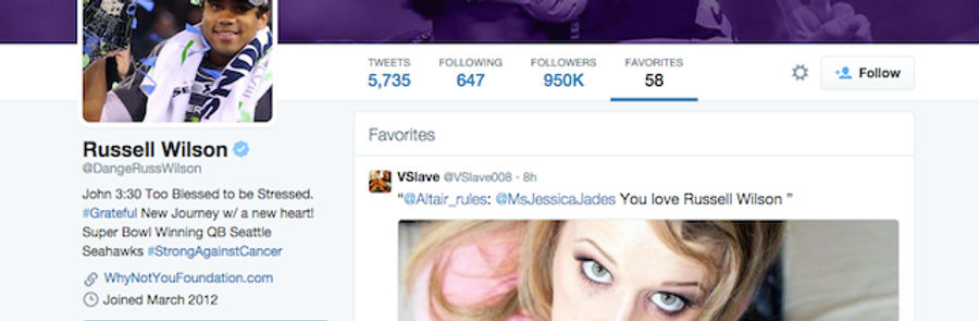 Russell Wilson Apparently Enjoyed This Porn He Found On Twitter [NSFW]