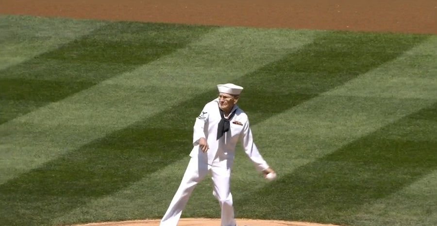 World War II Veteran Has Decent Off-Speed Stuff