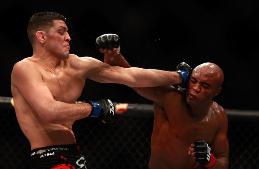 Anderson Silva And Nick Diaz Both Flunk Drug Tests