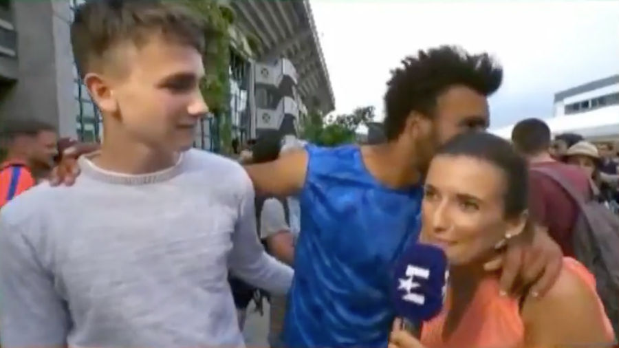 French Open Bans Maxime Hamou For Repeatedly Trying To Kiss Reporter On Live TV