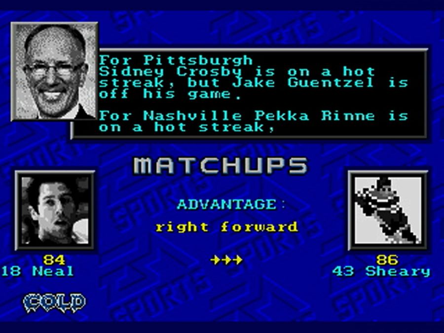 Tonight's Stanley Cup Final Game 2, Simulated In NHL '94 For Sega Genesis<em></em>