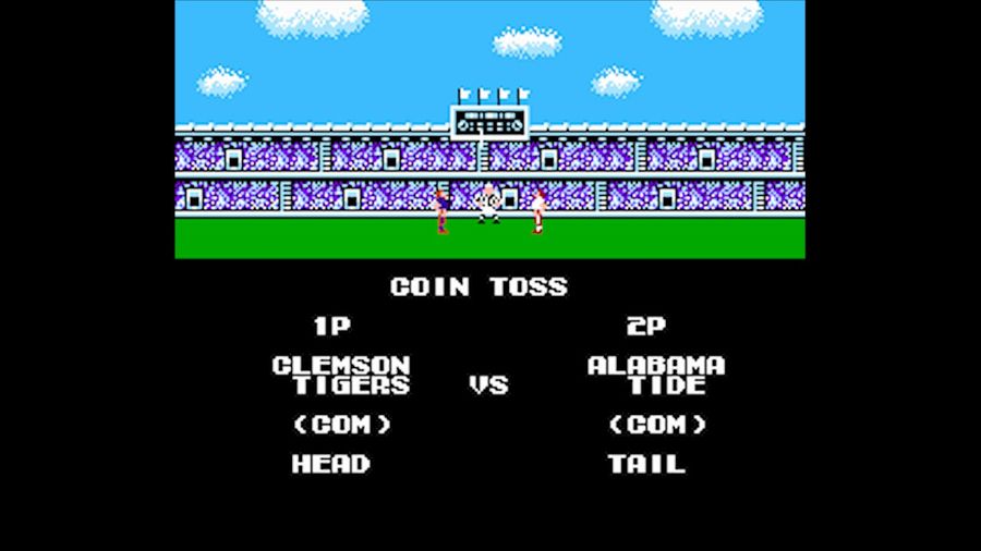 Your National Championship Game <i>Tecmo Super Bowl</i> Simulation Is Live