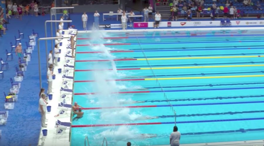 Spanish Swimmer Sacrifices His Race To Pay Tribute To Barcelona Victims