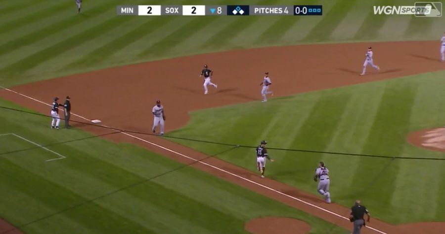 Only The White Sox Could Get Into Two Haphazard Rundowns On Consecutive Pitches
