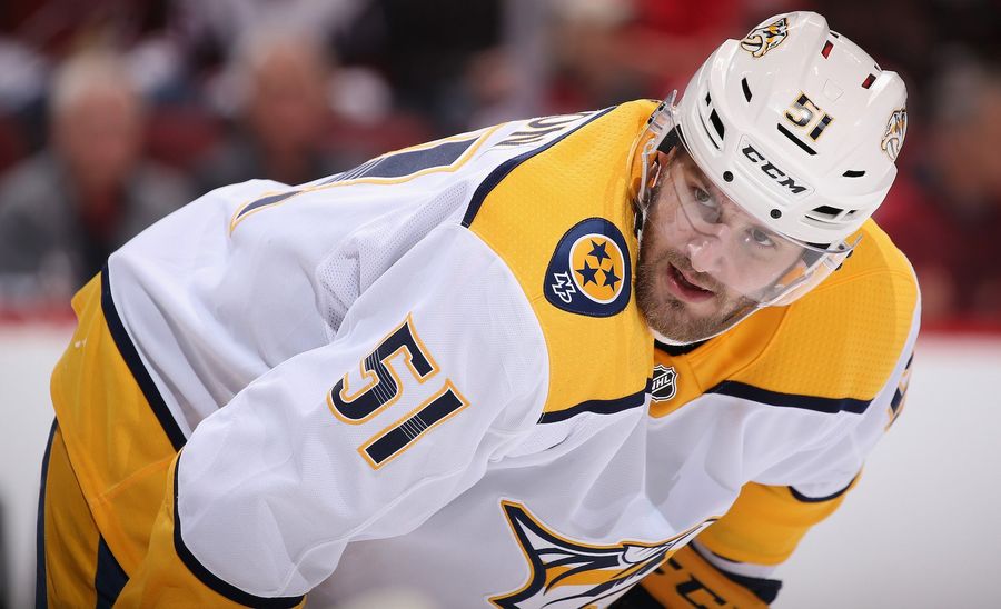 Predators' Austin Watson Arrested For Domestic Assault