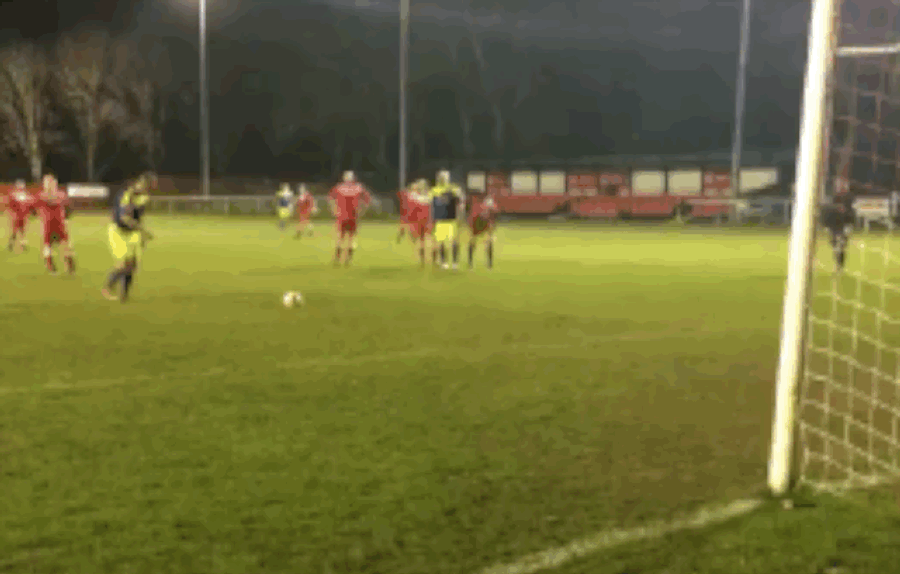 Wily Old Soccer Dude Scores Brilliant Fake-Out Penalty Kick