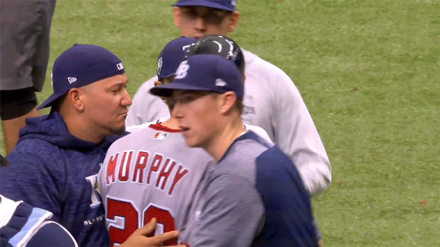 Sergio Romo Tried To Start Some Shit With The Nationals Over A Stolen Base From Three Weeks Ago