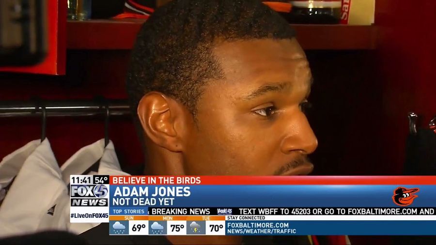 Fox 45 Is Here To Squelch Rumors That Adam Jones Is Dead