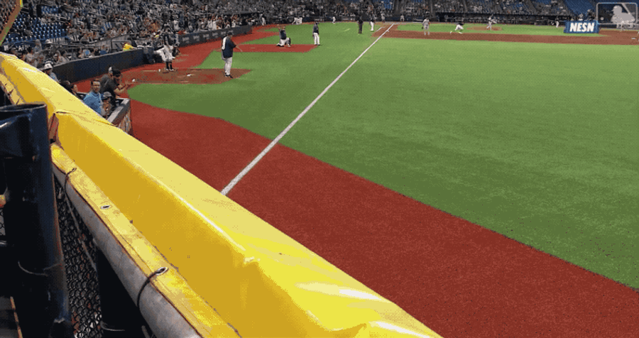 And Now, An Outrageous Throw From Mookie Betts