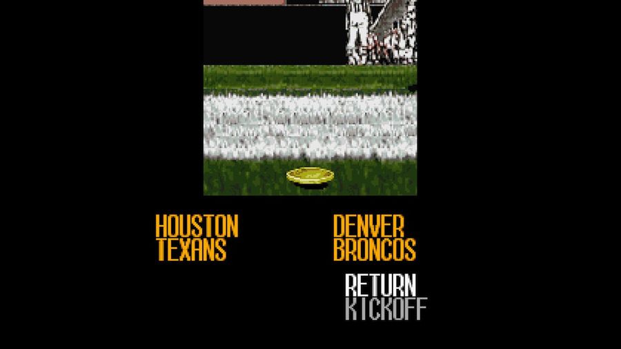 We're Simulating Texans-Broncos In <i>Tecmo Super Bowl III</i>