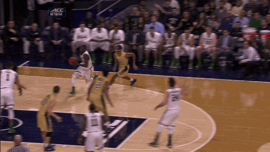 Jerian Grant Flies Through The Sky And Dunks Like A Goddamn Eagle