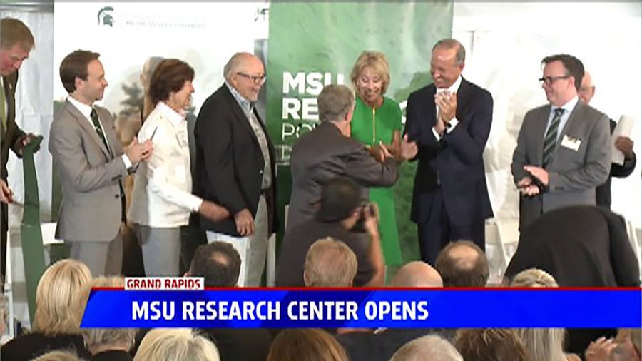 Betsy DeVos Rolled Back Title IX Protections Two Days After Hanging Out With MSU President<em></em>