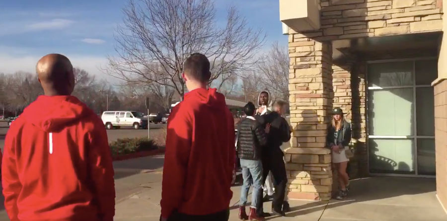 Colorado State Player And New Mexico Coach Get Into Postgame Screaming Match