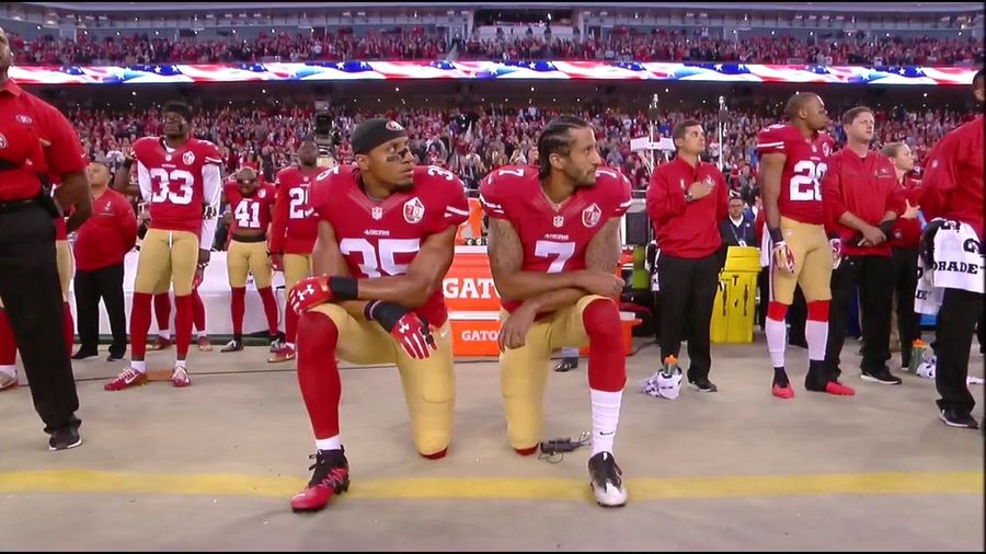 Colin Kaepernick Continues Protesting During National Anthem, Four Players Raise Fists [Update]