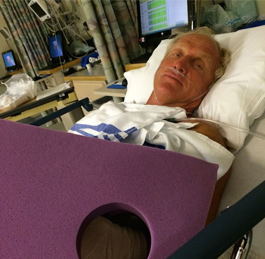 Greg Norman Says He Almost Lost His Hand In A Chainsaw Accident