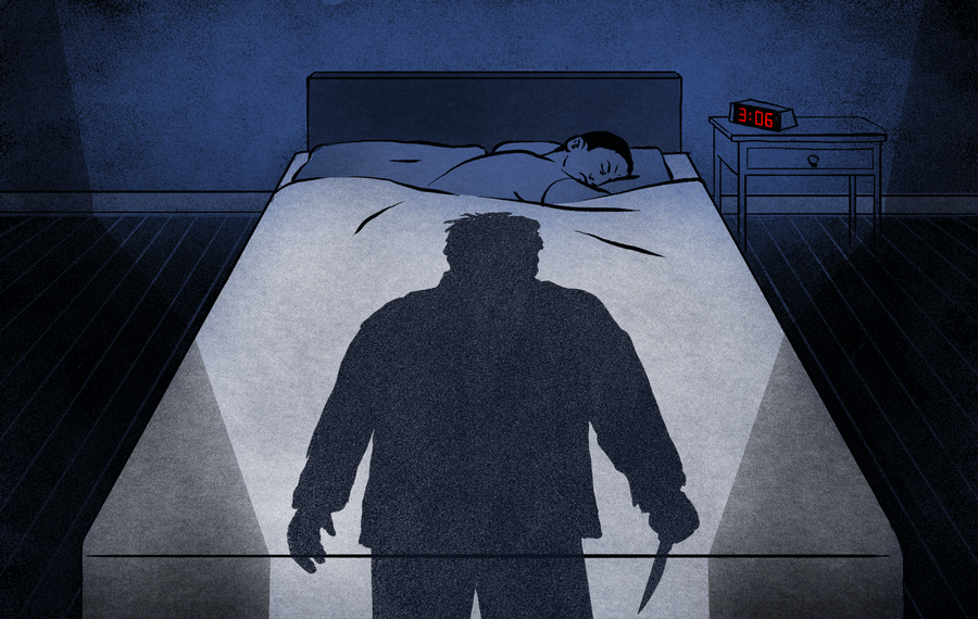 The Imaginary Murderer Who Helps Me Fall Asleep