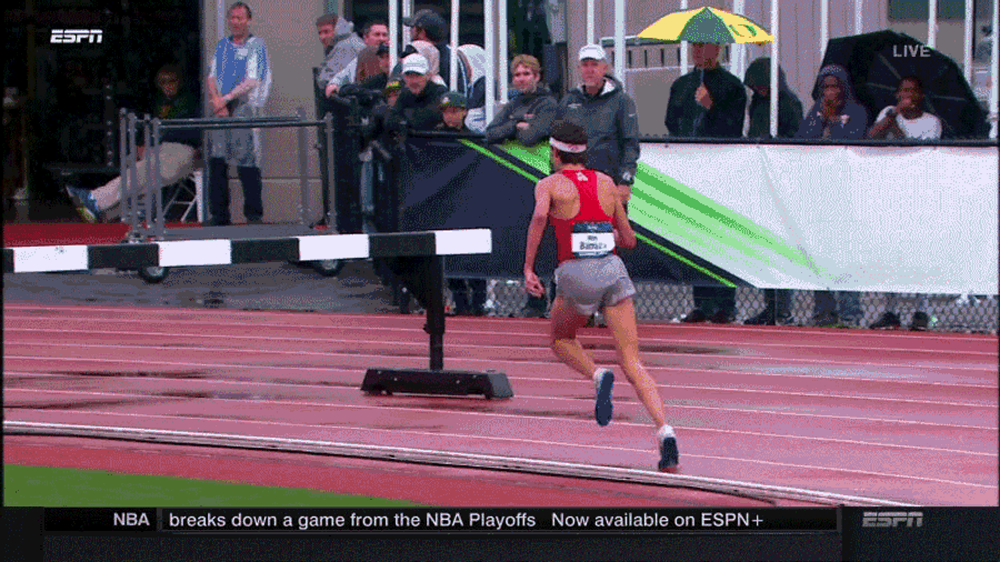 Steeplechase Leader Loses National Championship After Falling On Last Lap
