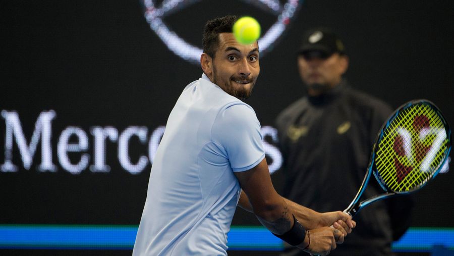 Nick Kyrgios, Shut Down For The Season, Fields Questions From The Peanut Gallery