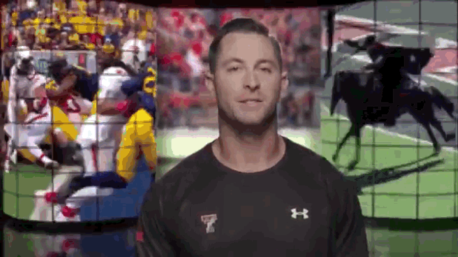 Kliff Kingsbury Morphing Into Charlie Weis Is Quite Disturbing