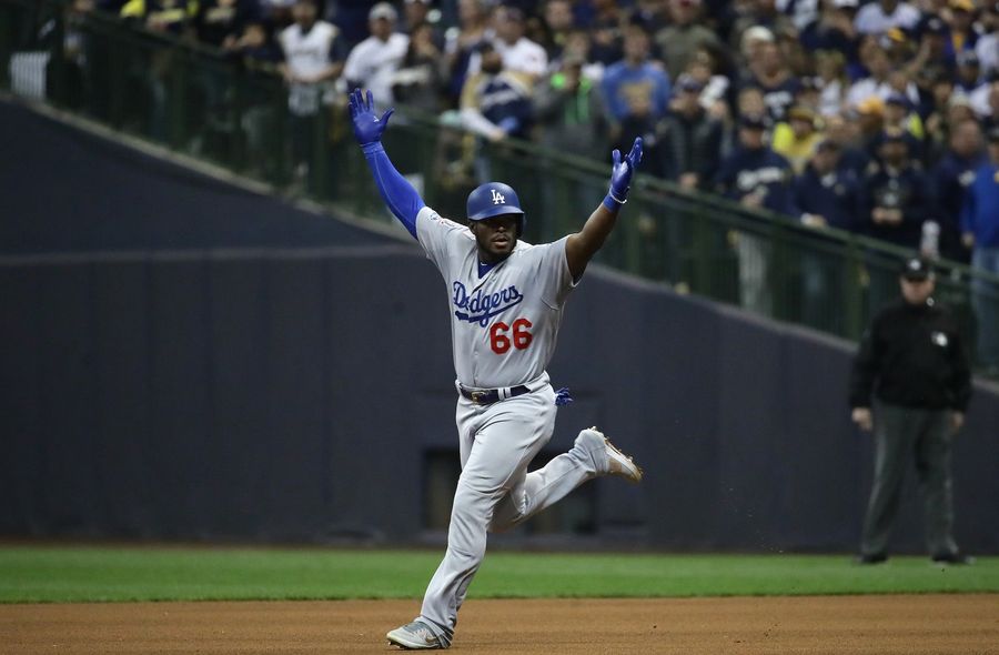 Yasiel Puig Homered, Crotch-Chopped, And Enjoyed Himself In Game 7
