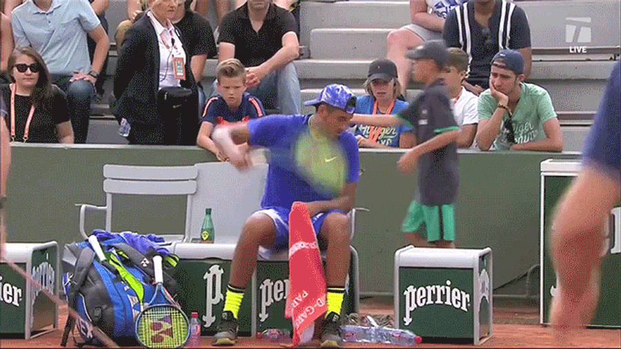 Nick Kyrgios Combusts, Stays Dead