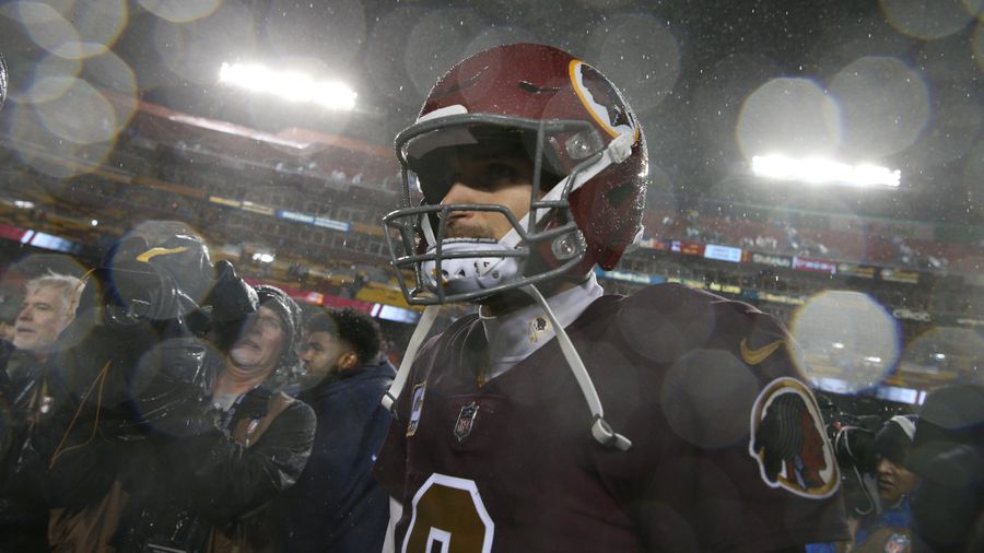 Kirk Cousins Anticipates His Inevitable Death With A Tube Of Rocks