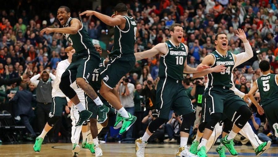 Watch How Michigan State Locked Down Louisville Late In Overtime