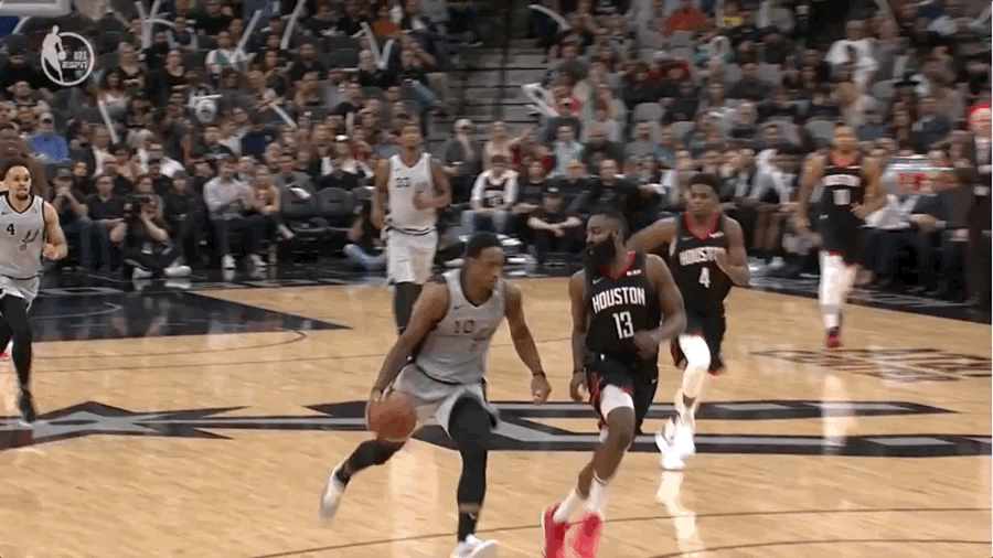 James Harden Uses Incredible Defensive Awareness To Pull Off No-Look Steal
