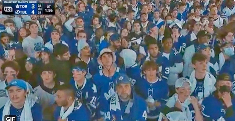 If the Leafs fall in overtime, do their fans make a sound?