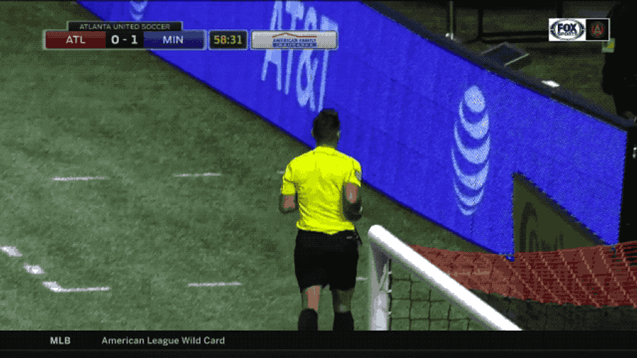 Bad Fan Beans Referee With Fountain Drink Cup