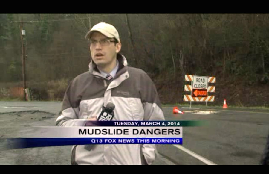 Reporter Talking Sports Has Best Reaction When He Realizes He's Live