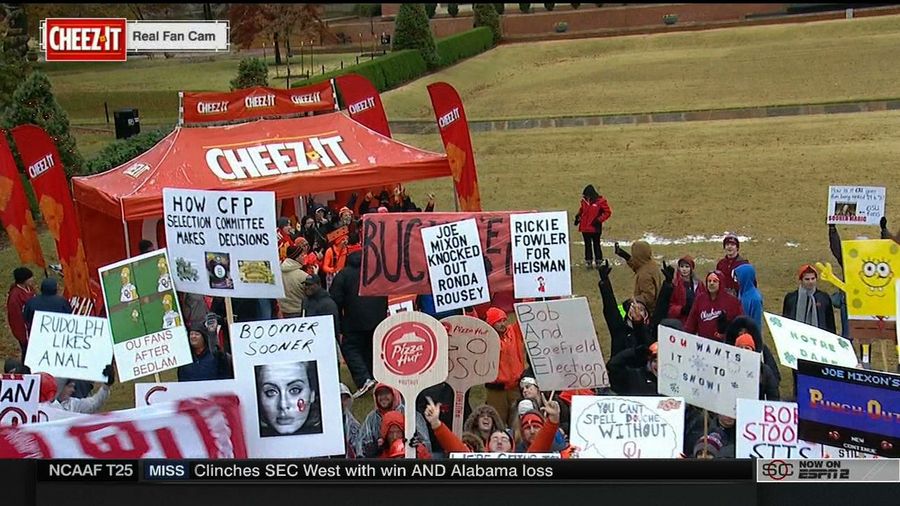 Stoops Rhymes With Poops: Your Stillwater <i>College GameDay</i> Sign Roundup
