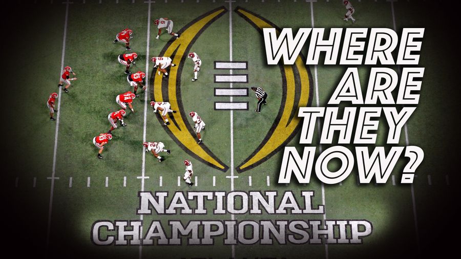 WHERE ARE THEY NOW: With Alabama and Georgia set to play in national championship game again, let's look back at the players from four years ago... then and now